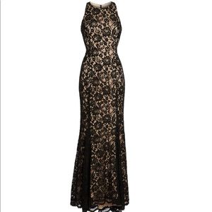 Vince Camuto Sequin Lace Body-Con Gown